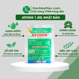 Atonik Kích Thích Sinh Trưởng Cây Trồng - Kích Thích Hạt Nẩy Mầm Hộp 10 Gói
