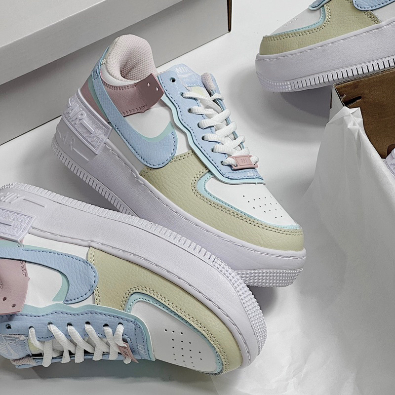 JDK STORE_Giày Sneaker Af1 Shadow Pastel