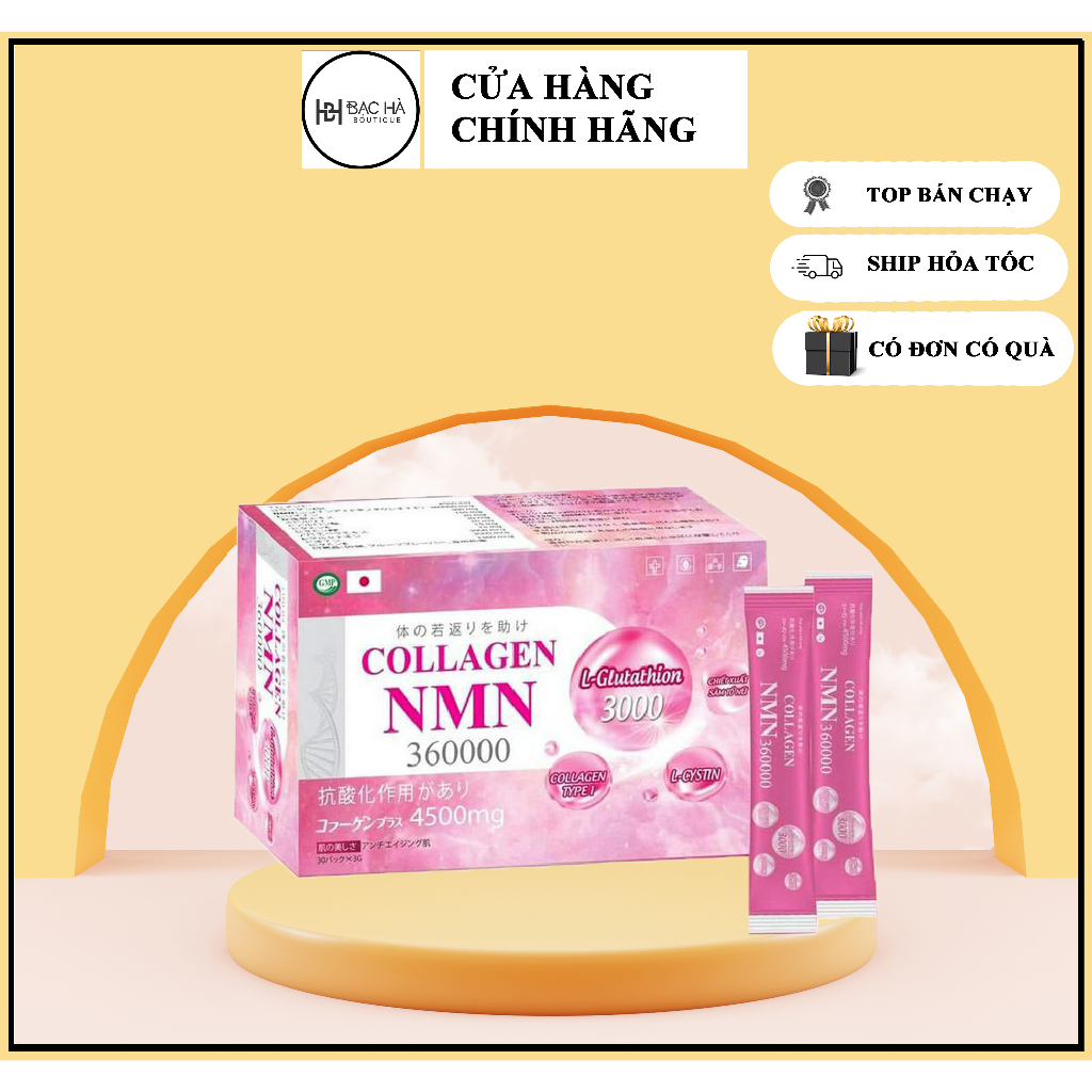 Bột Collagen NMN 360000 L-Glutathion 3000