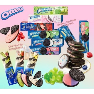 Bánh Oreo Anh Đào Matcha Nhật Bản / Oreo vị Matcha / Ăn Vặt
