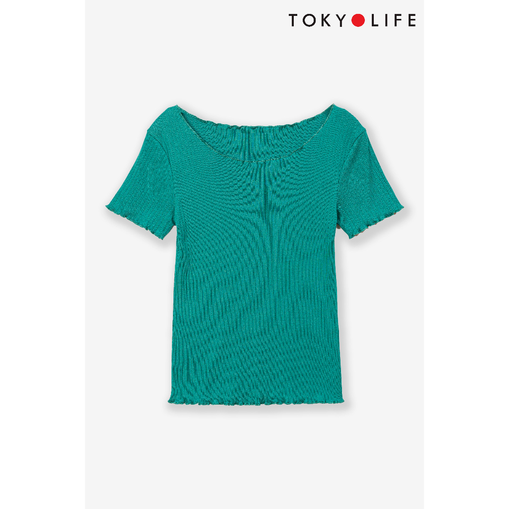 Áo T-Shirt NỮ cổ tròn dáng ôm TOKYOLIFE C9TSH505M