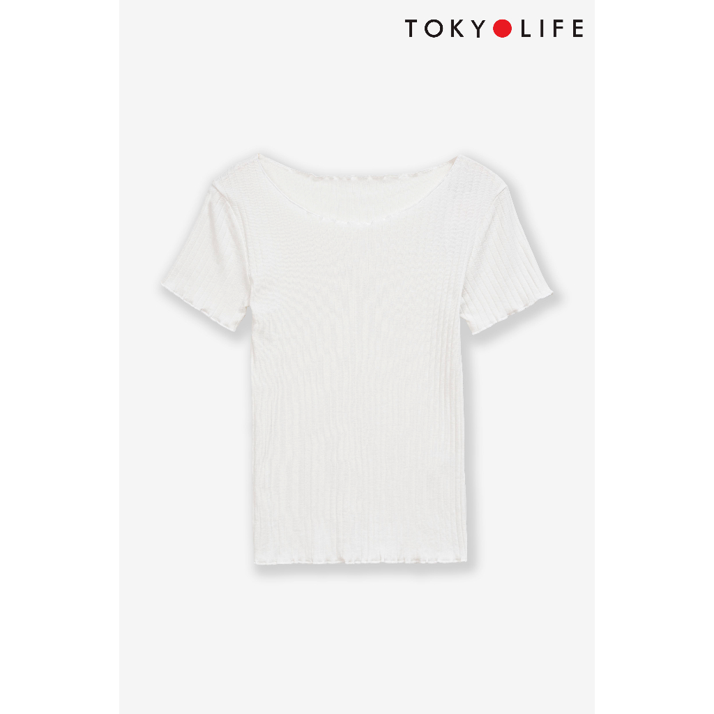 Áo T-Shirt NỮ cổ tròn dáng ôm TOKYOLIFE C9TSH505M