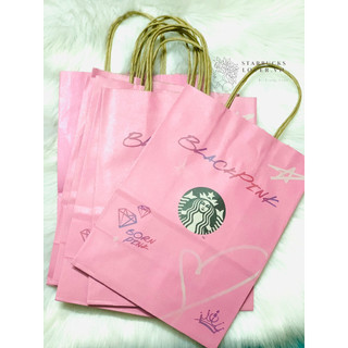 |chính hãng| túi giấy craft starbucks bảo vệ môi trường