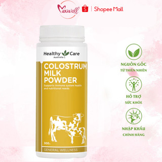 Sữa bò non Healthy Care Colostrum Milk Powder 300g bổ sung dinh dưỡng phục hồi sức khỏe Maxwell