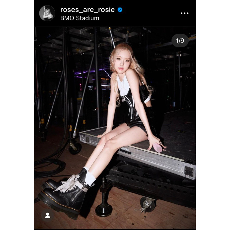 BOOT DR x RO ROSÉ BLACKPINK 💗