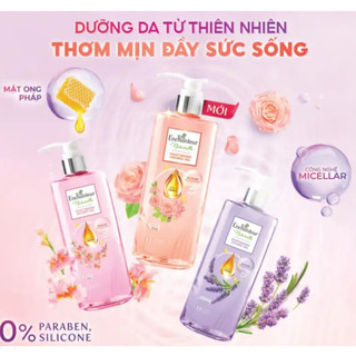 (MỚI) Sữa tắm enchanteur Naturelle dưỡng da từ thiên nhiên hương  510g (Chọn hương)