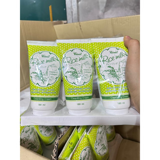 M1200 [Vỉ 6 Típ Có Quà] Sữa Rửa Mặt Gạo Rice Milk 180ml 5.0