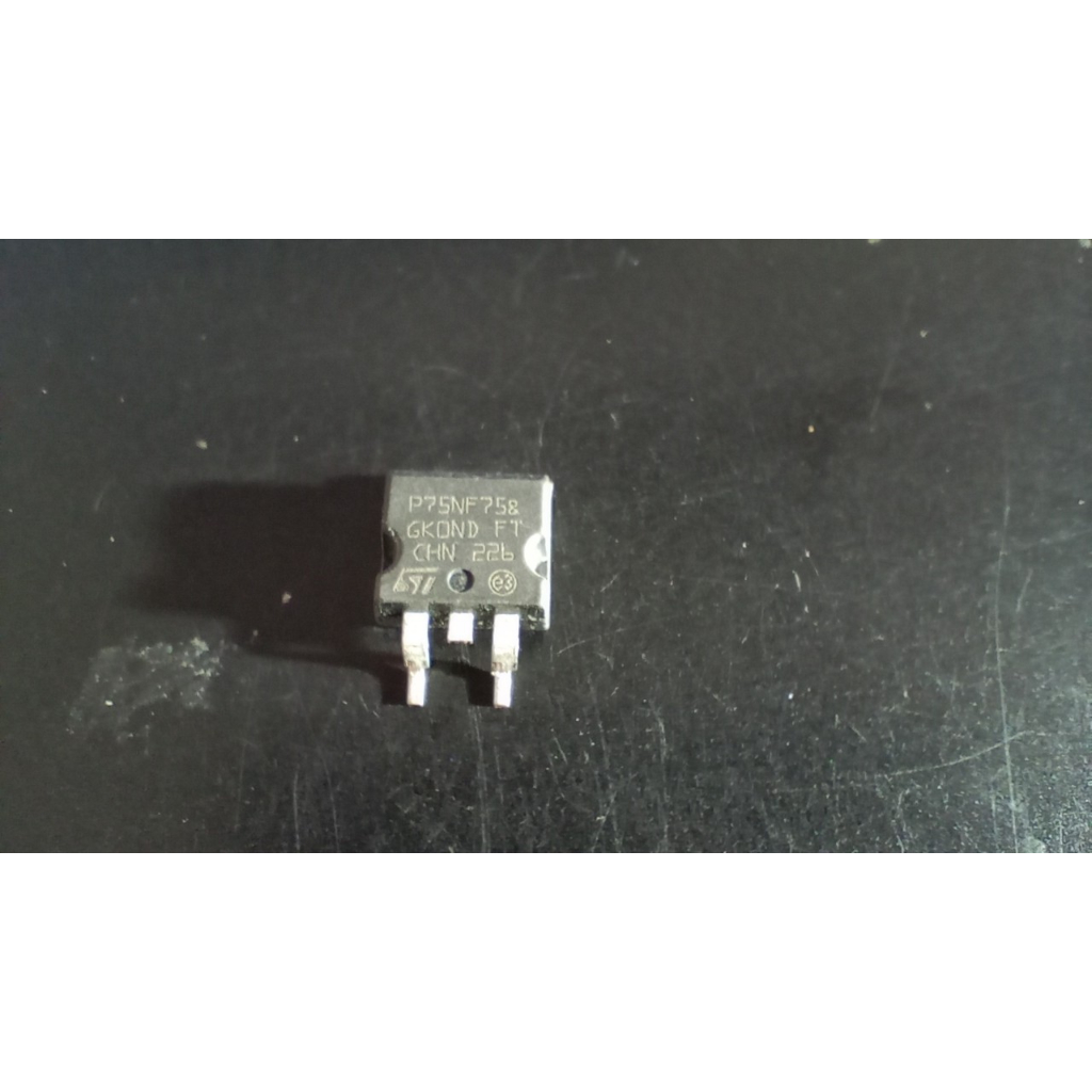 Mosfet DAN P75NF75 75NF75 75N75 75A 75V SMD  TO-263