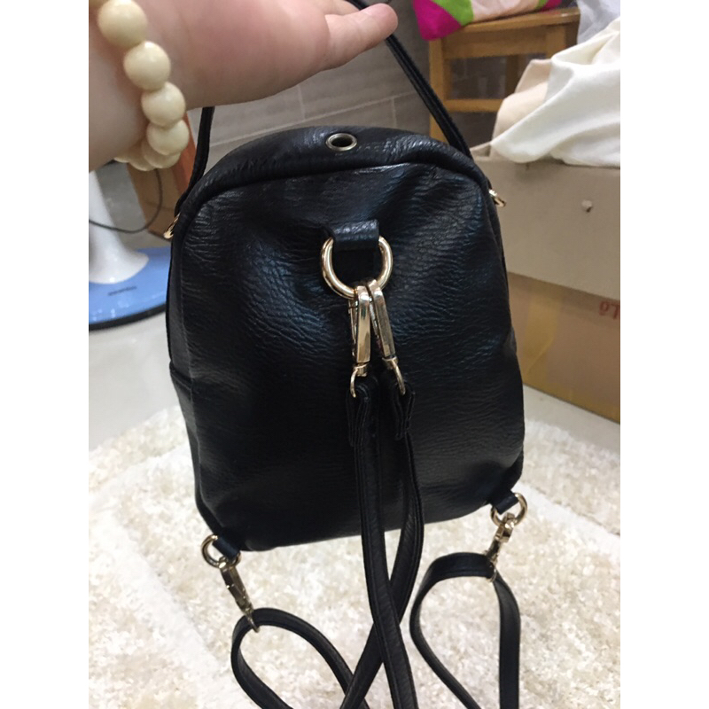 Balô mini da đan xịn sò mới cao