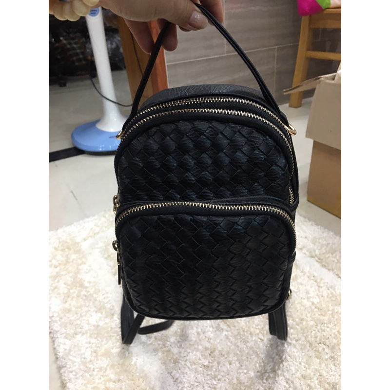 Balô mini da đan xịn sò mới cao