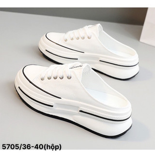 Giày sục nữ đế 5 phân trẻ trung