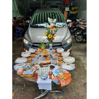 Trọn Bộ Đồ Cúng Xe Mới Đầy Đủ