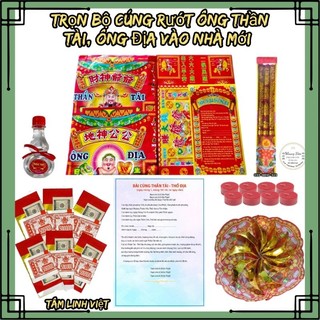 Trọn bộ cúng thỉnh thần tài - ông địa vào nhà mới