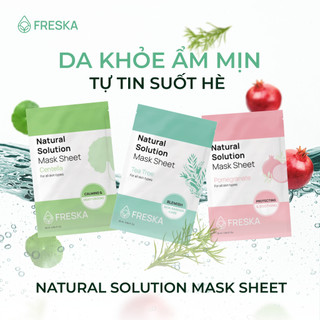 Mặt nạ giấy Freska Natural Solution Mask Sheet 25ml/miếng