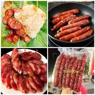 Lạp sườn gác bếp tây bắc 500g/ lạp xưởng hun khói