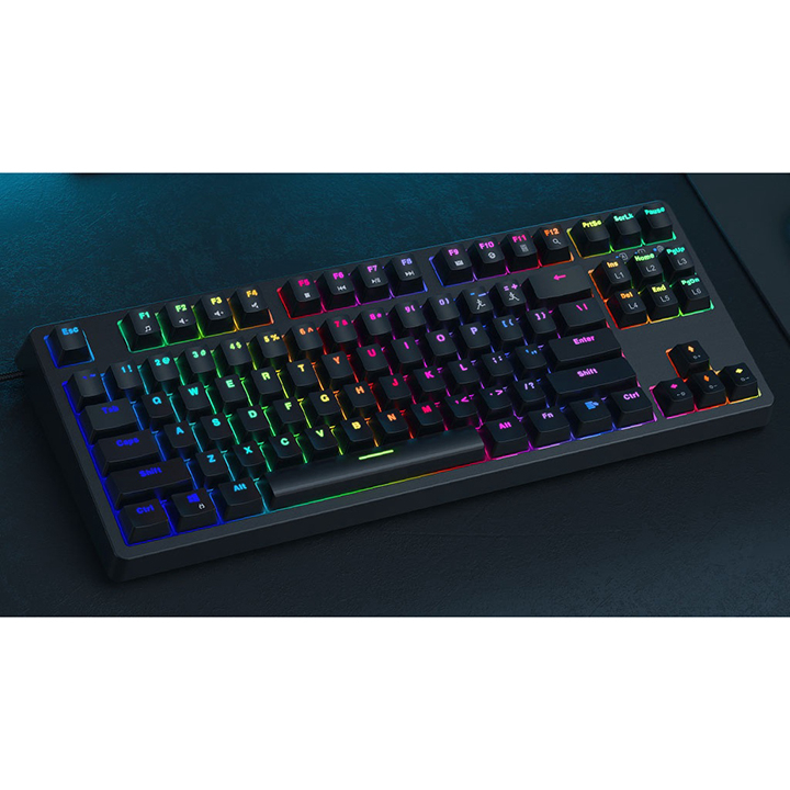 Bàn phím cơ TKL Aukey G14 - Đèn Led RGB - Outemu Blue Switch Siêu Bền - Thương Hiệu Châu Âu - Bảo Hành 24 Tháng