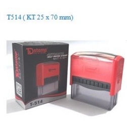[Sỉ & Lẻ] Hộp Con Dấu TDStamp Rubber Stamp