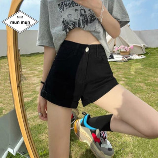 Quần đùi nữ kaki tua rua cá tính