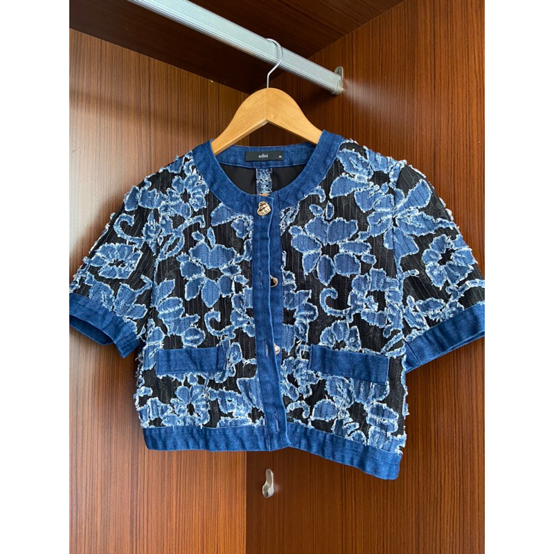 Thanh lí - Bộ vest jean Edini