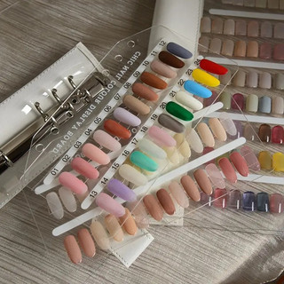 Sổ trưng mẫu móng Plastic + Mica LỚN 180 móng