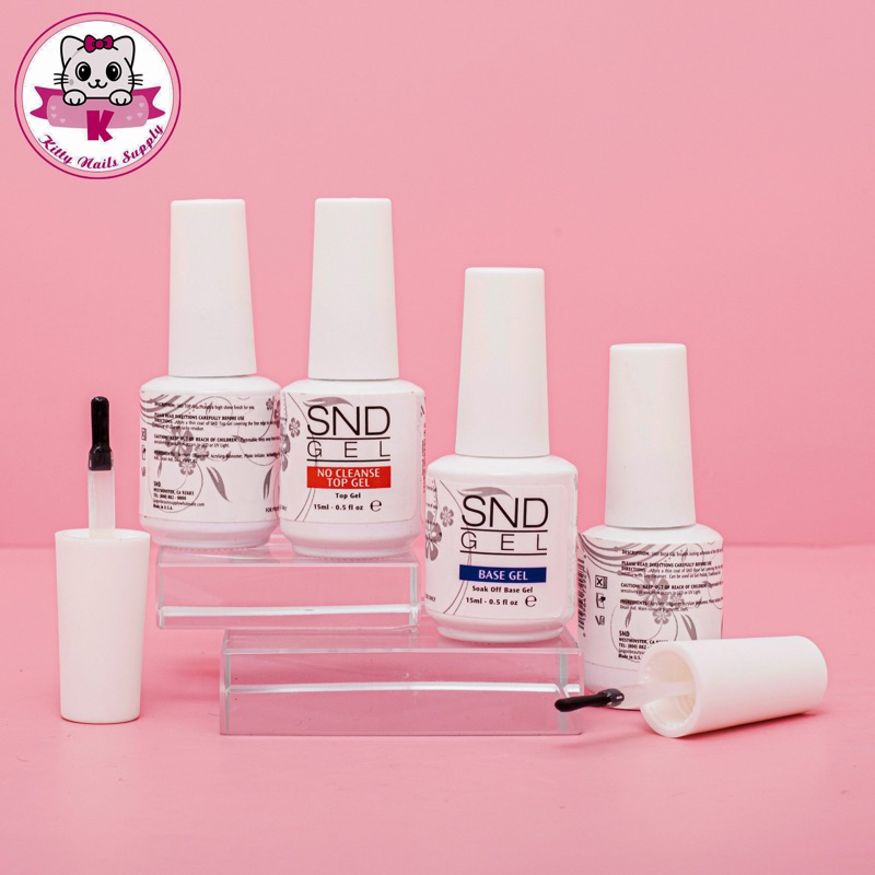Base gel SND top gel SND hàng Mỹ siêu bóng bền