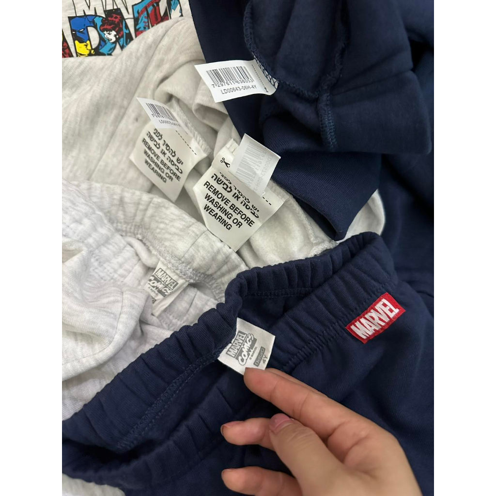 Bộ nỉ DT 2023 marvel cho bé