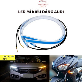 Dây LED demi Audi gắn ô tô hoặc xe máy | LED mí audi | Xinhan audi