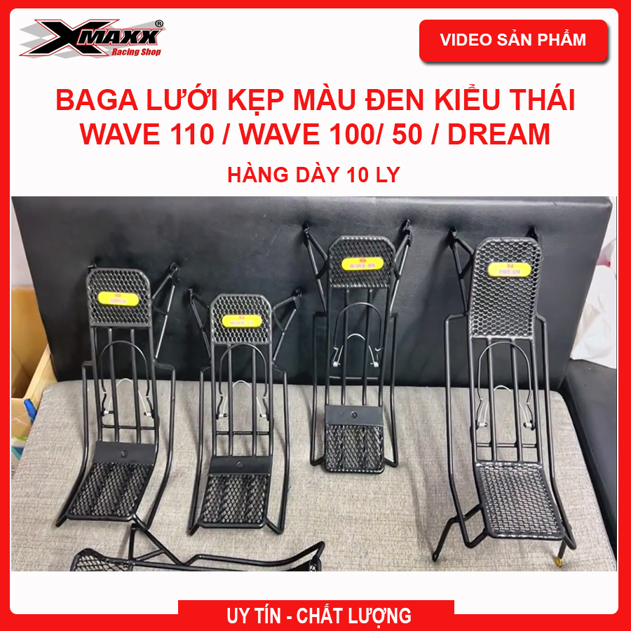Baga Wave 110 | Wave 100 | Wave 50 - kiểu lưới mới 2023 - baga Sirius | Dream