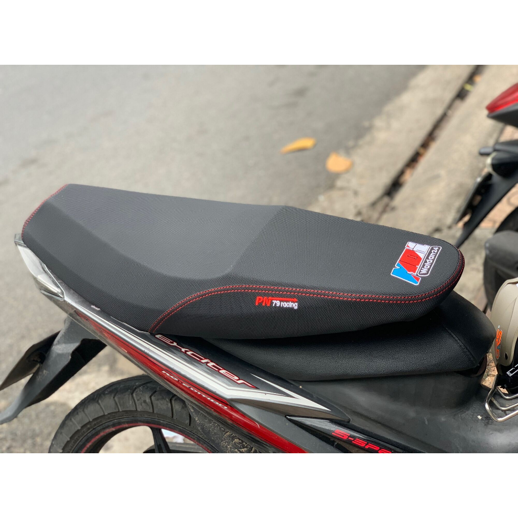 Vỏ yên thêu thời trang - Gắn được cho các loại xe máy