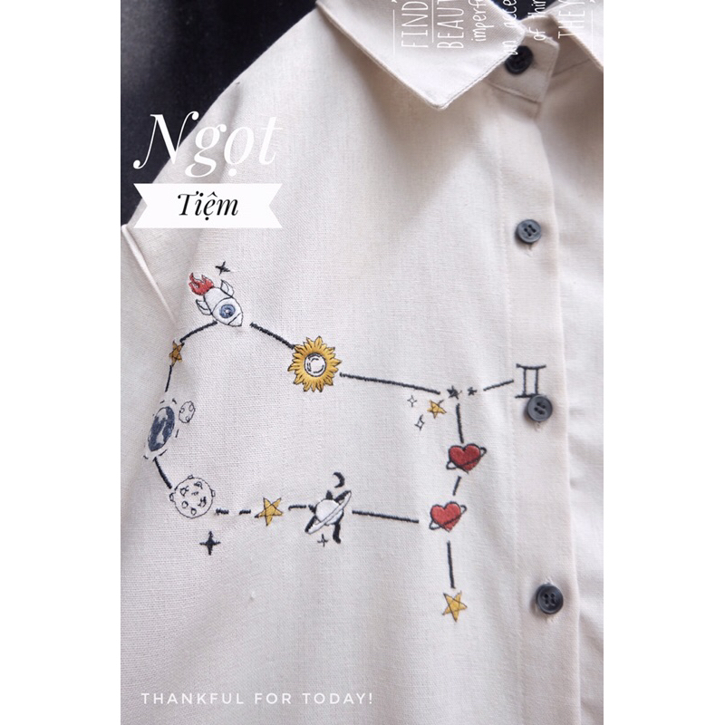 Áo sơ mi 12 chòm sao ⭐️