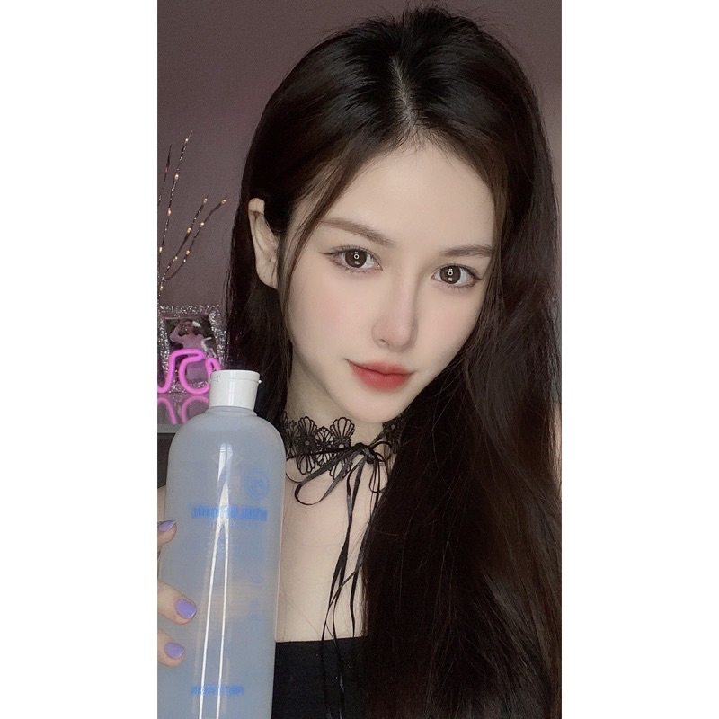 Nước Tẩy Trang Rau Má Pretty Skin Cho Da Dầu Mụn Jeju Cica Cleansing Water 500ml.