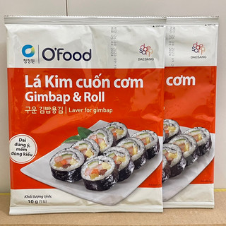 Lá kim cuốn cơm o'food gói 5 lá 10g