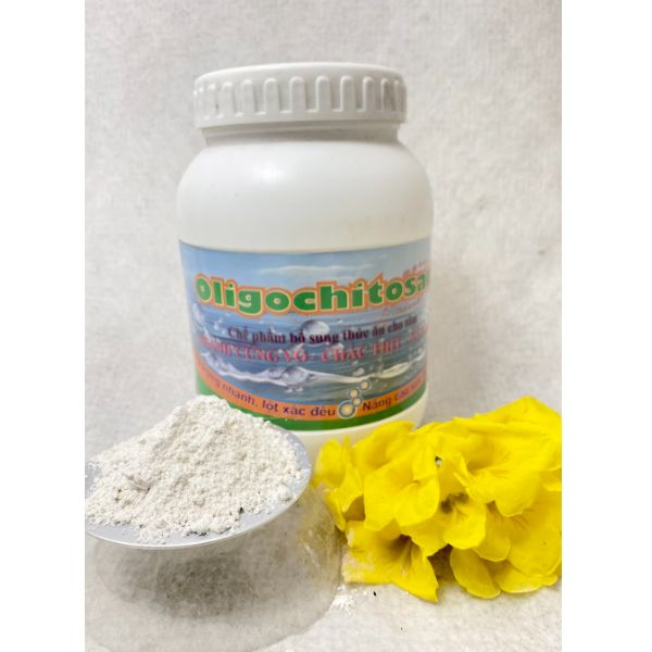 Kháng bệnh, tăng sinh cho mọi loại thủy sản Oligo Chitosan 10% 400g siêu công nghệ Nano hiệu quả nhanh chóng