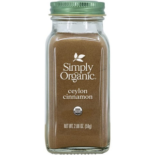 Bột quế Ceylon hữu cơ Simply Organic (Organic Ceylon Powder) - 69gr