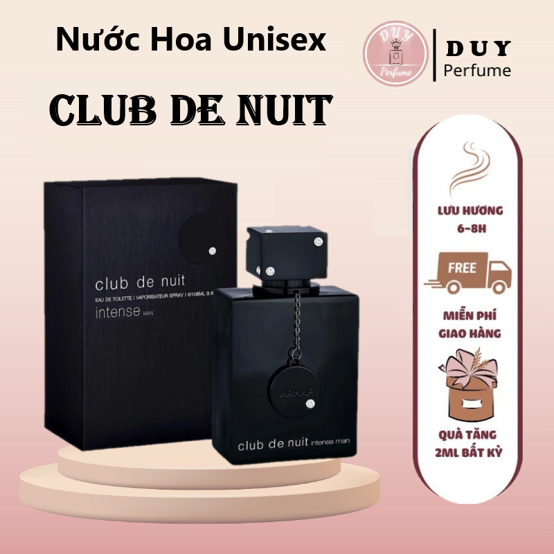 [????] Nước hoa nam nữ Armaf Club De Nuit Intense For Man 100ml - Hương thơm ấm áp, hiện đại và nam tính - Z U Y Perfume