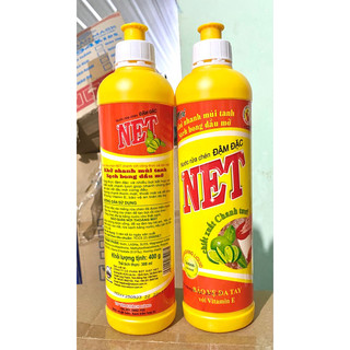 Nước Rửa Chén Net 400ml Đậm đặc Hương chanh