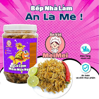 Cá cơm rim mặn ngọt 200g ăn vặt meimei