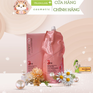 Kem duỗi ép tóc hoa anh đào 1 lần không cần dùng dập định hình lần 2