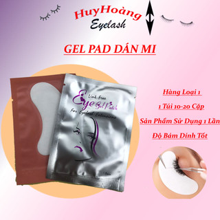 Gel Pad dùng nối mi_Giúp giữ cố định mi dưới_Túi 10-20 cặp miếng dán_Dụng cụ nối mi_Huy Hoàng Mi