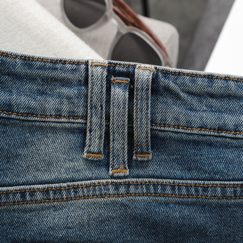 Quần Short Nam Skinny Ripped Pockline, Chất Vải Jean Cotton Thoải Mái, QS0054, SOMEHOW