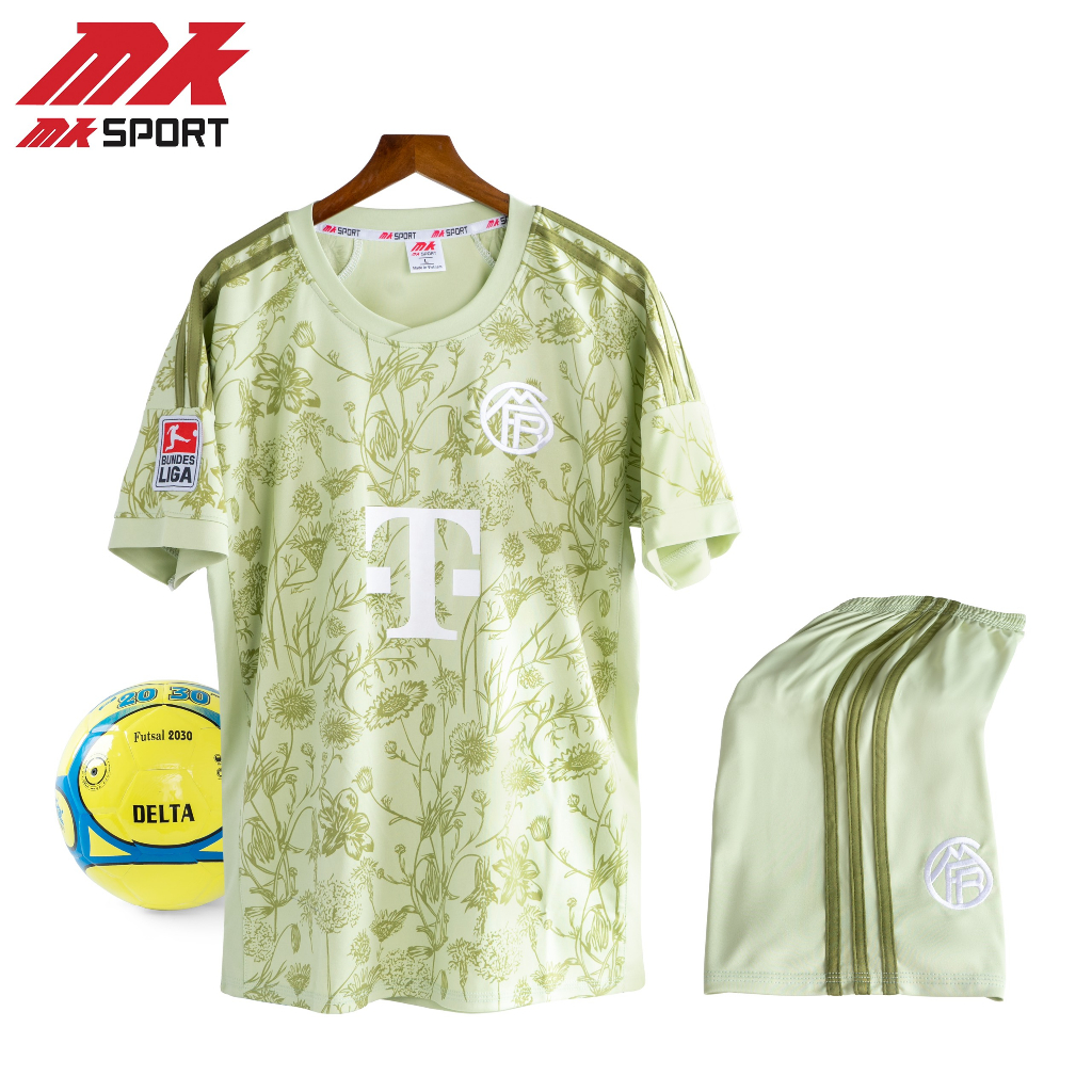 Bộ Quần Áo Đá Bóng CLB Bayer Munich  Mùa Giải 2023-2024 - Chất Vải Mềm Mại, Thoáng Mát