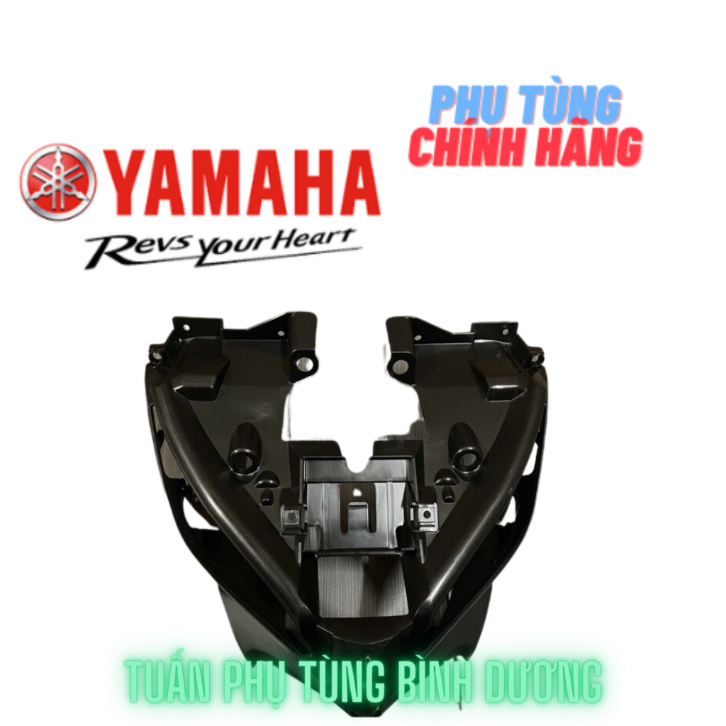 Bộ mũ đen, mặt nạ, ốp sương cá, mỏ cày exciter 135 5 số 2011-2014 chính hãng
