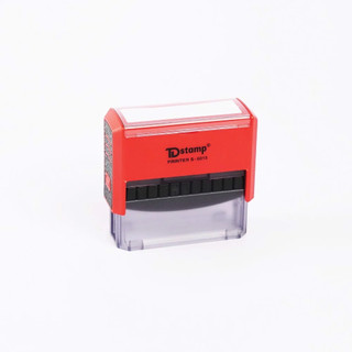Hộp Con Dấu TDStamp Rubber Stamp Self Inking Stamp chính hãng nhựa cao cấp S-6015 Kích thước 15x60mm