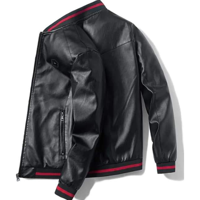 Áo khoác  da bomber 2 lớp cao cấp .hàng nhập thái cao cấp .