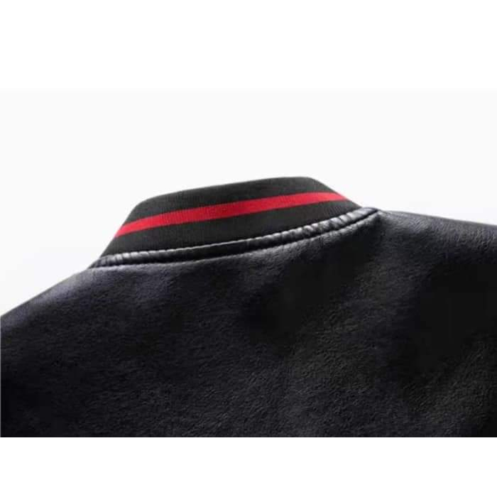 Áo khoác  da bomber 2 lớp cao cấp .hàng nhập thái cao cấp .