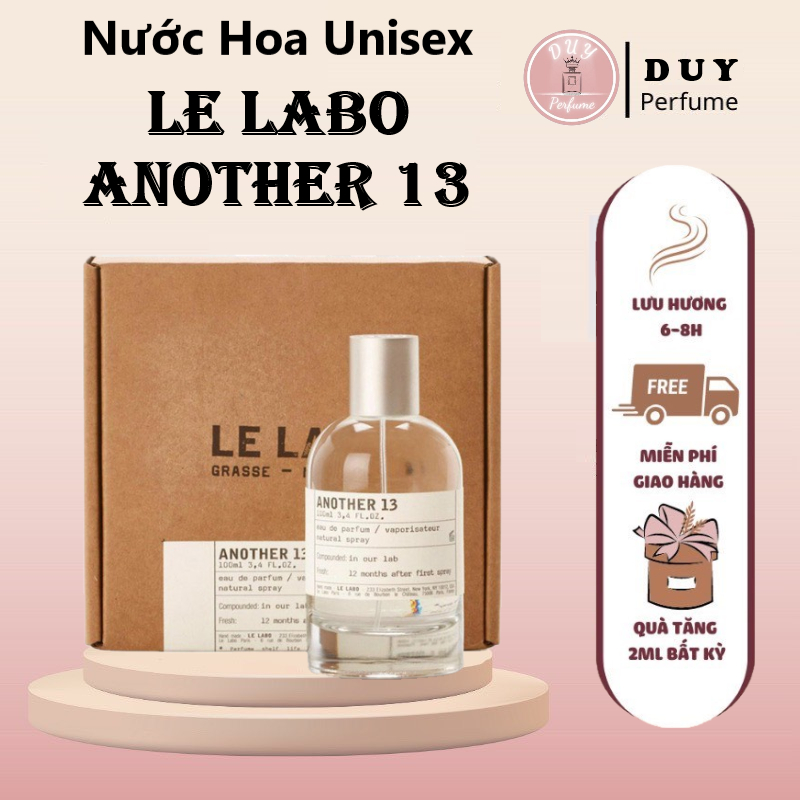 [????] Nước Hoa Nam Nữ Unisex Le Labo Another 13 Santal 33 Rose 31 EDP 100ml, Lelabo 13 33 Hương gỗ cổ điển thanh lịch