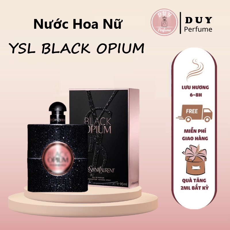 [????] Nước Hoa Nữ  YSL Black Opium EDP 90ml- Hương Thơm Ngọt Ngào Mùi hương bí ẩn quyến rũ và cực kỳ gợi cảm
