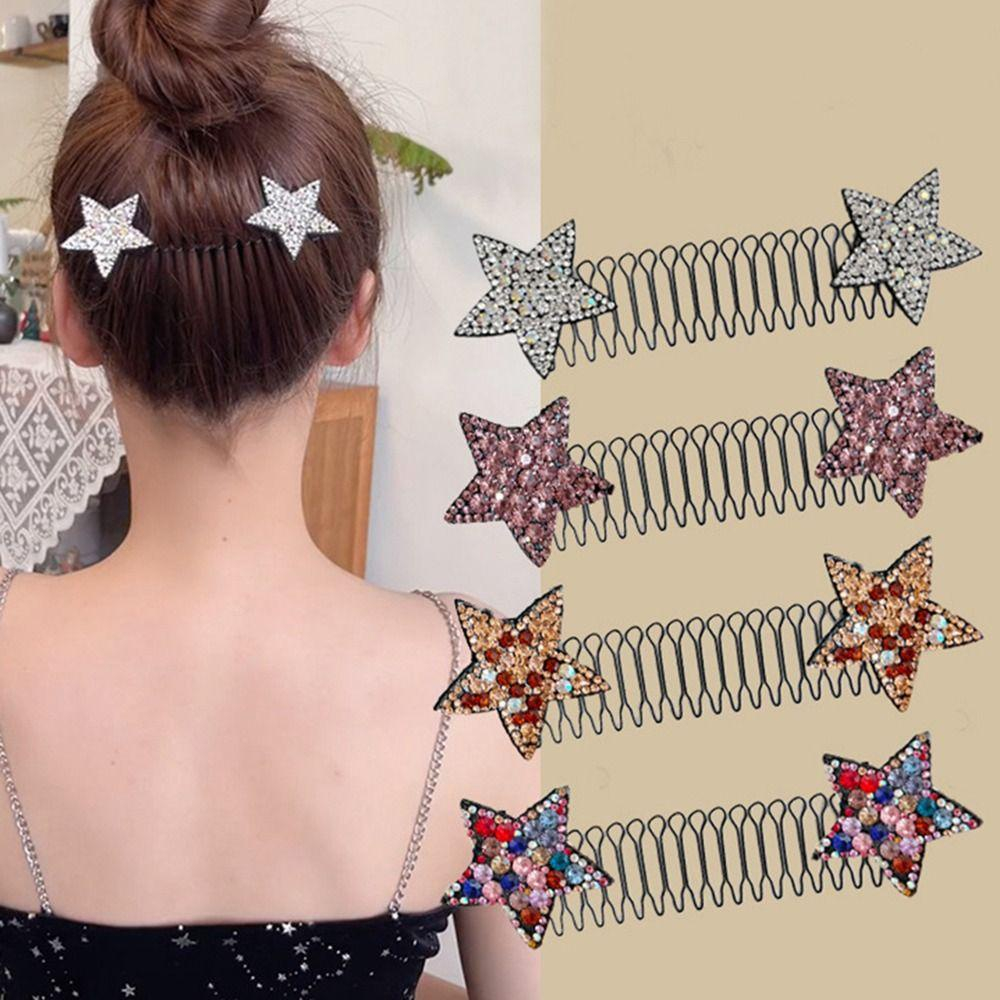 Lược Cài Tóc Hình Ngôi Sao Co Dãn Linh Hoạt Trời Trang Cho Nữ