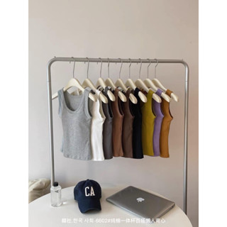 Áo bra ba lỗ dáng dài đã kèm mút ngực chất thun cotton hàng chuẩn loại 1