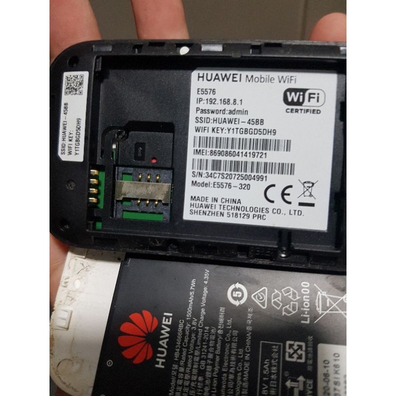 Phát wiji huawe E5576 4g